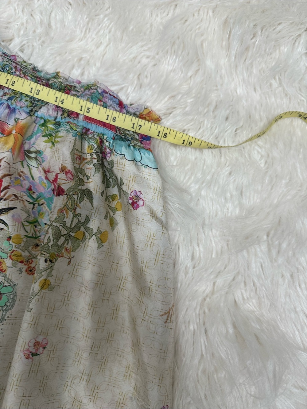 Johnny Was Gardenia Maxi Skirt 100% Silk XL EUC plus size - Picture 8 of 11